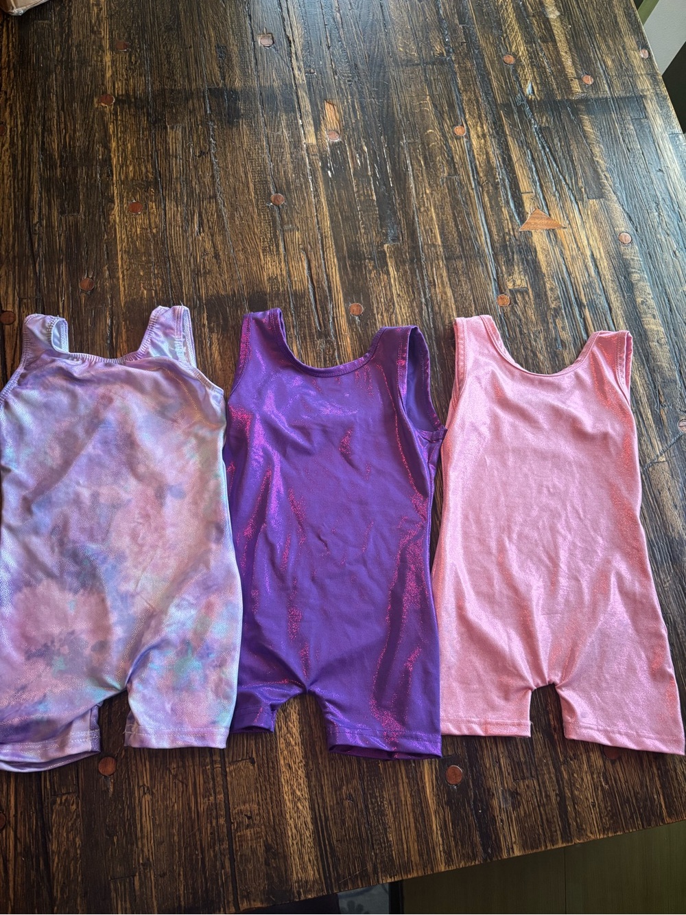 3 toddler gymnastics leotards